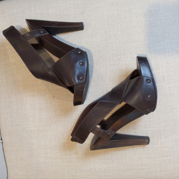 Diane Von Furstenberg sling back sandles - Picture 7 of 11